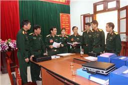 Kiểm tra kết quả xây dựng đơn vị điểm vững mạnh toàn diện